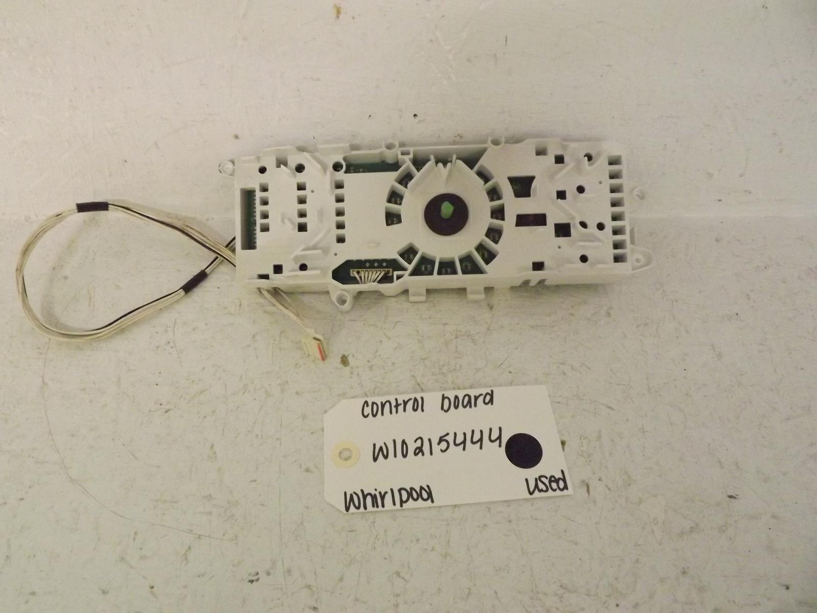 Whirlpool Washer W10215444 Control Board Used Whirlpool Washer W10215444 Control Board Used